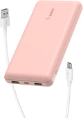 Belkin Cargador portátil, banco de energía USB C de 20000 mAh con 1...