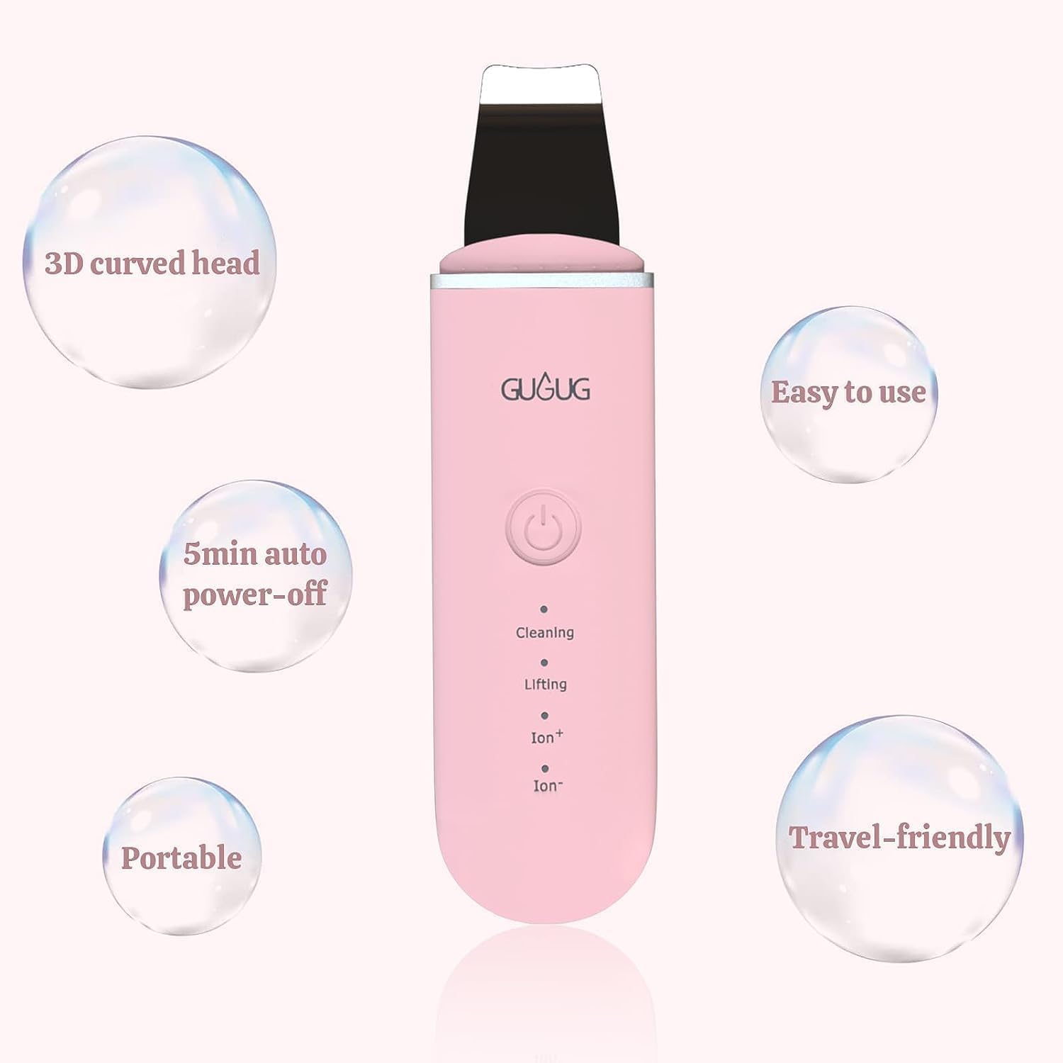 GUGUG Skin Scrubber - Espátula para la piel, removedor de puntos ne...