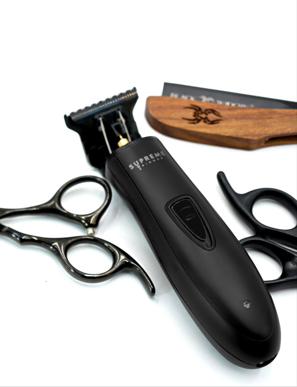 Supreme Trimmer T Shaper - Recortador silencioso inalámbrico para b...