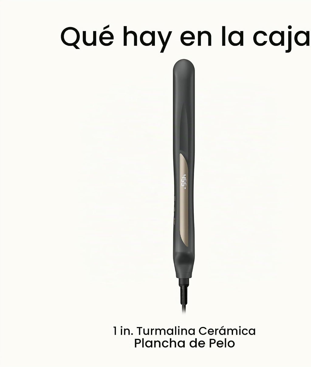Infiniti PRO CONAIR - Plancha digital de turmalina de cerámica de 1...