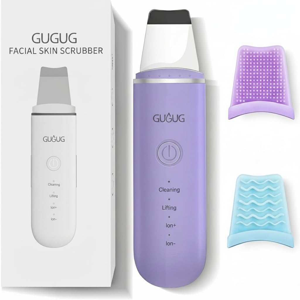 GUGUG - Espátula facial para la piel, espátula de exfoliación con 4...