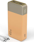 NOBIS Cargador portátil, banco de energía de 20000 mAh, carga rápid...