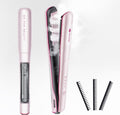 Beautigo - Plancha de pelo a vapor con tanque de 0.8 fl oz y placas...