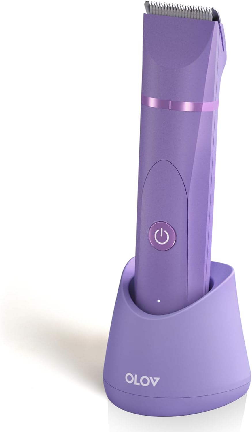 OLOV Recortador eléctrico de pelo corporal - Recortador de ingle pa...