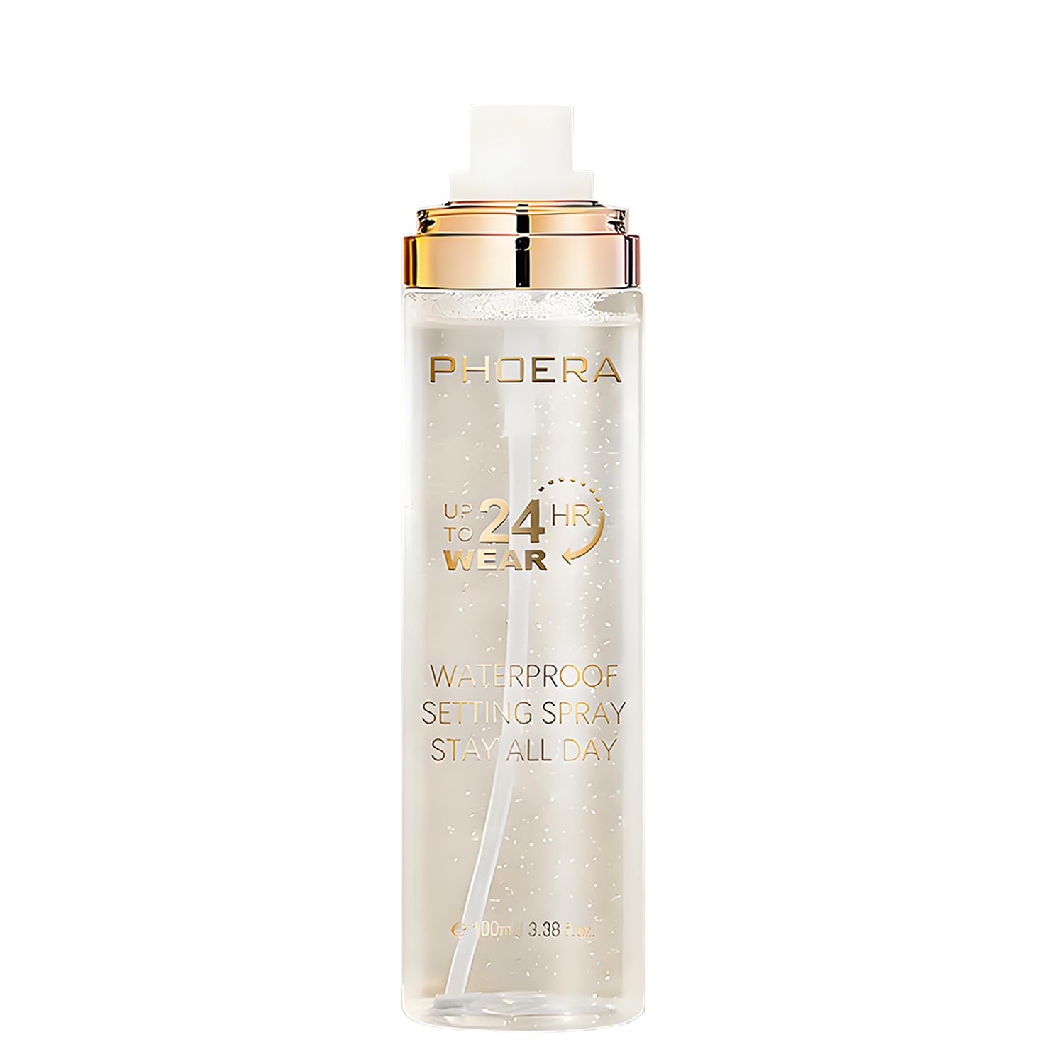 PHOERA - Spray fijador de maquillaje impermeable, larga duración, 2...