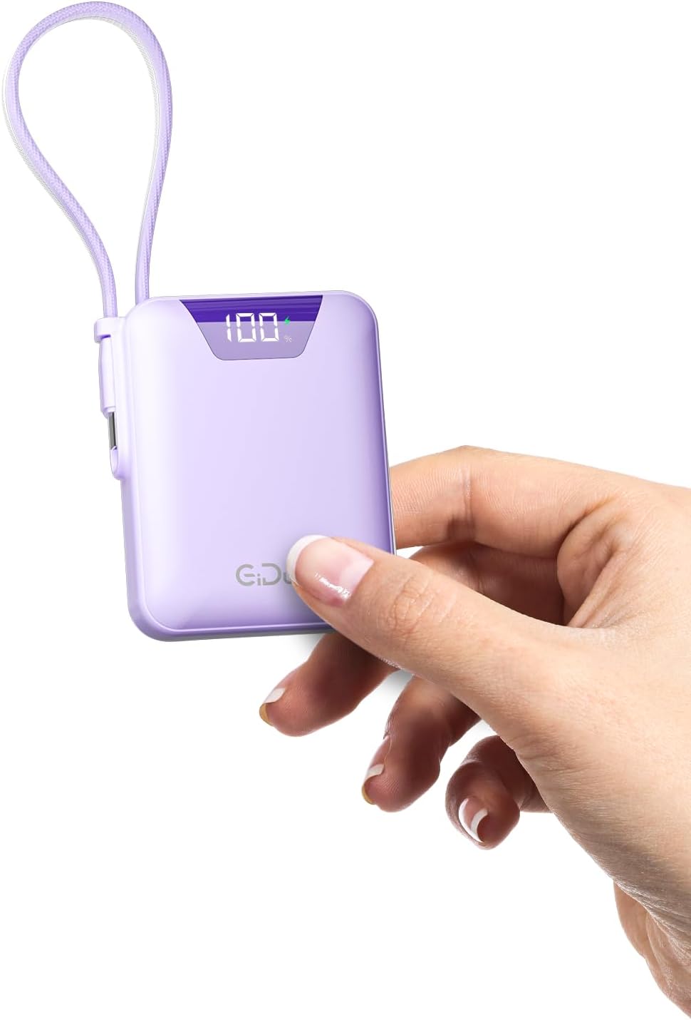 Gidues Mini Cargador Portátil, Banco de Energía Ultra-Compacto de 1...