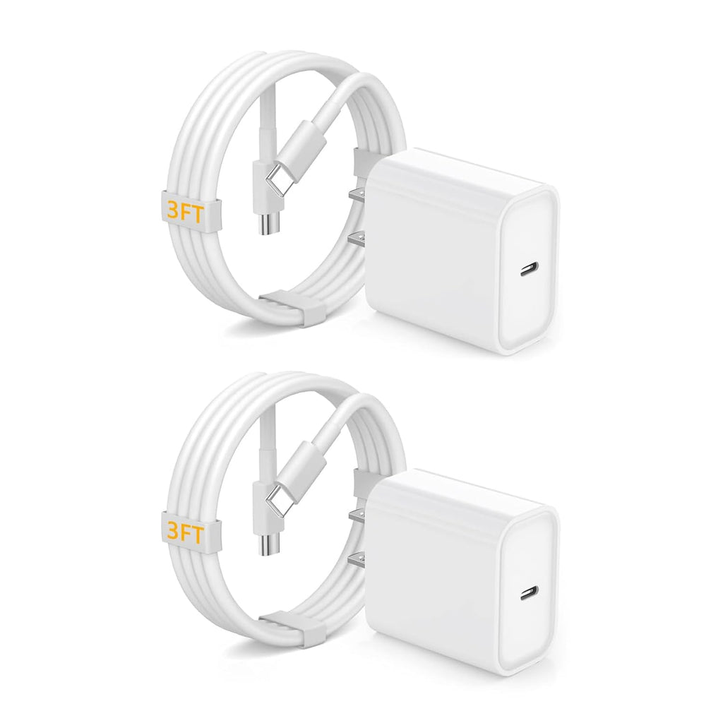 Paquete de 2 cargadores rápidos USB C para iPad Pro 13 (M4)\/iPad P...