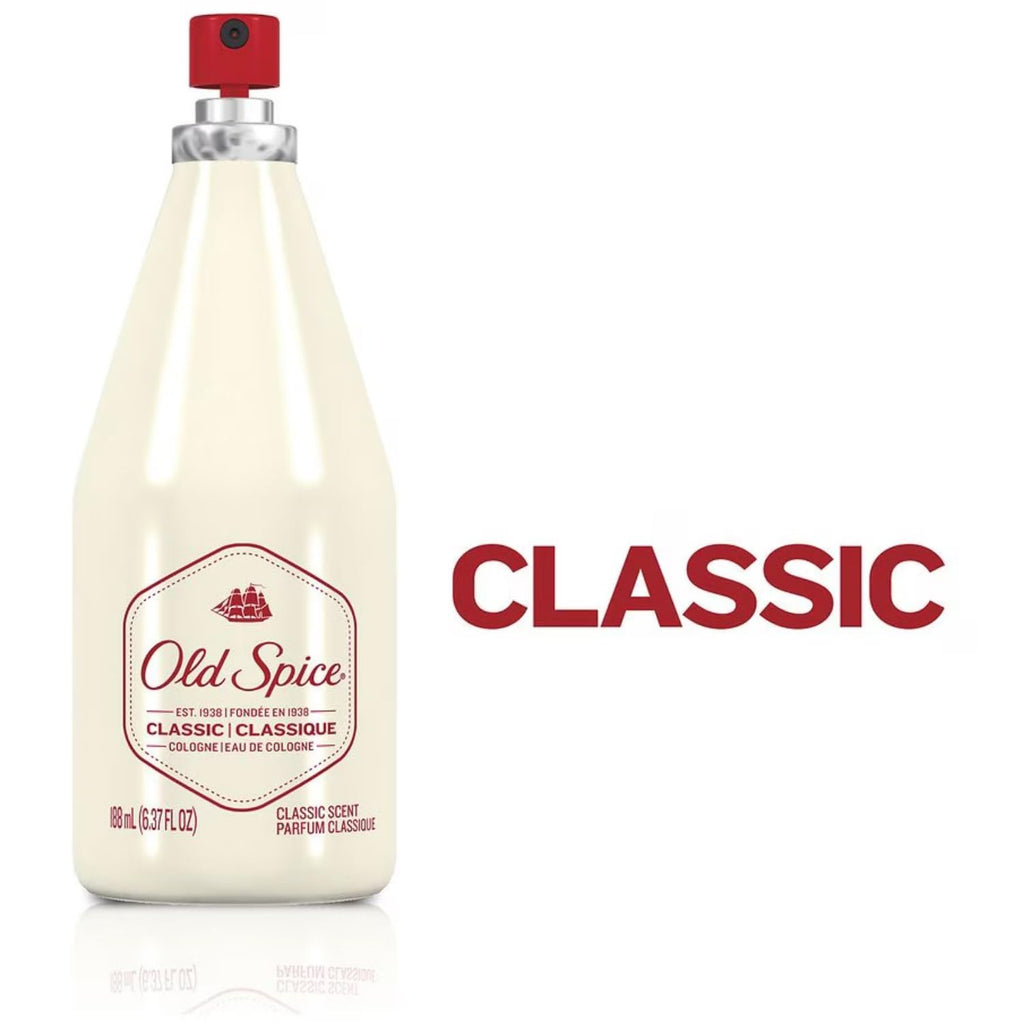 Old Spice Colonia clásica en aerosol 6.37 oz