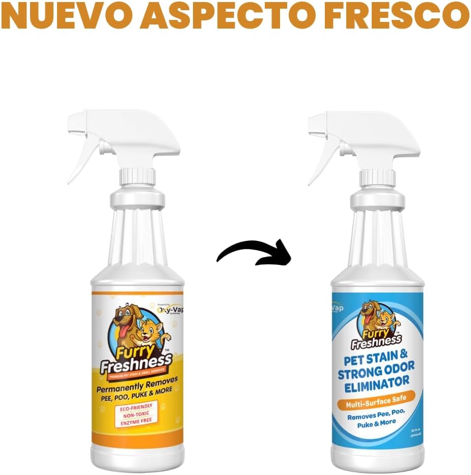 FurryFreshness Fuerza Extra Removedor de Manchas de Orina de Gato o...