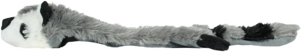 Hyper Pet Critter Skinz Raccoon - Juguete para perro sin relleno, m...
