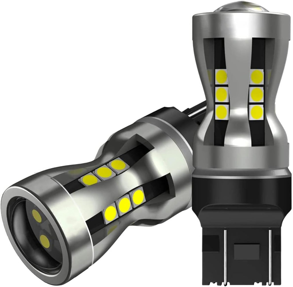 SEALIGHT Bombilla LED 7440 7443, 6000K blanco brillante 3000LM para...