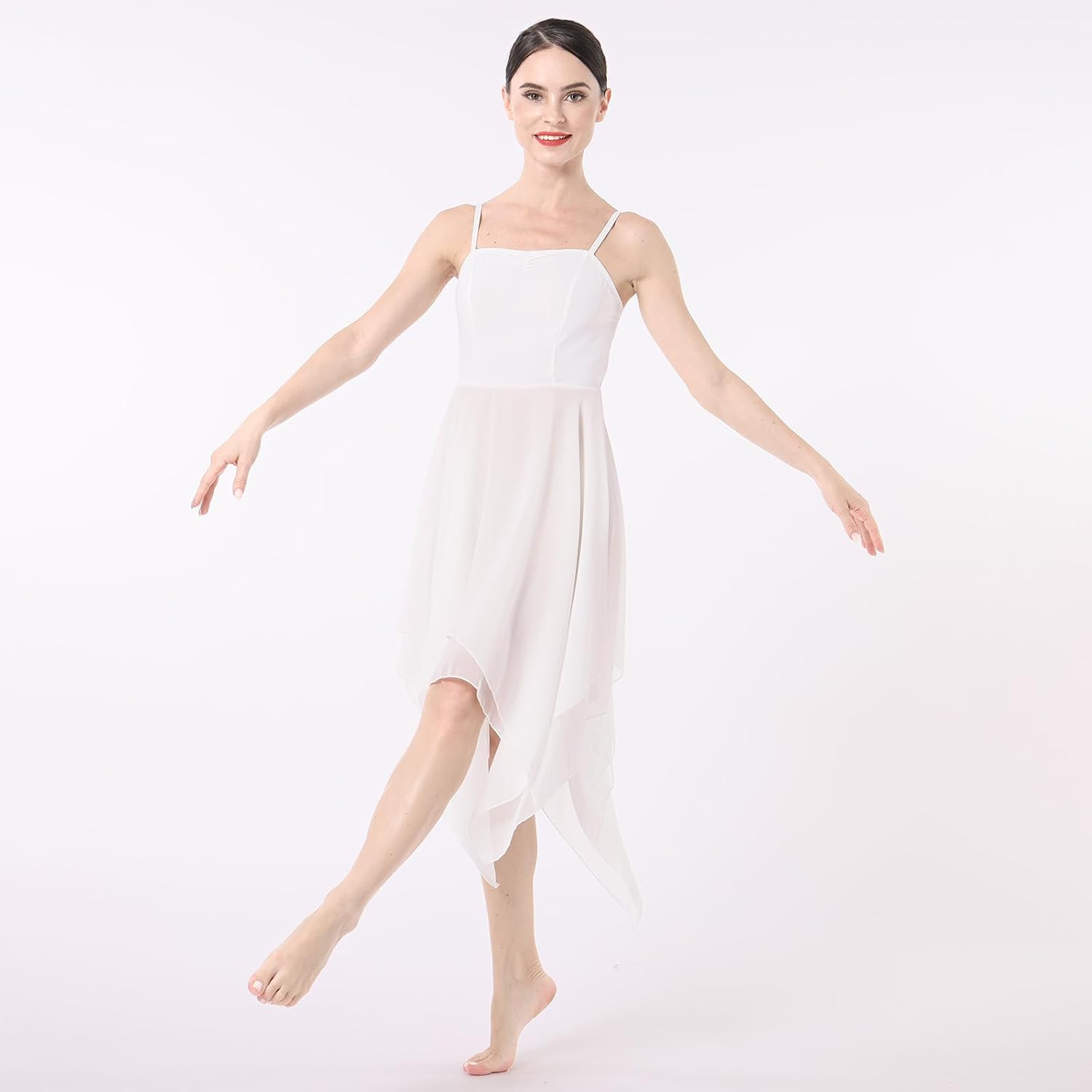 ODASDO Traje de Danza Lírica para Mujer Danza Moderna Contemporánea...