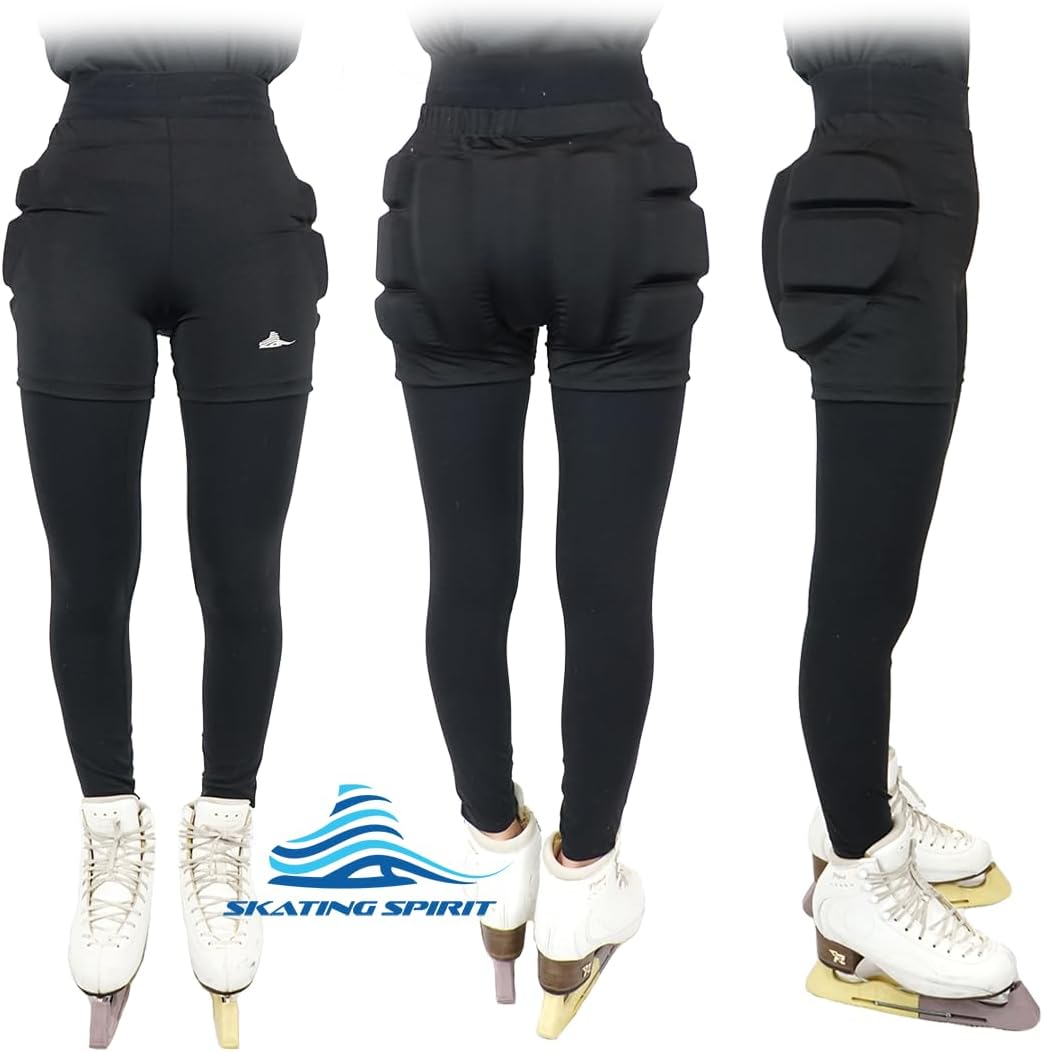 Skating Spirit Pantalones cortos acolchados protectores para el cox...