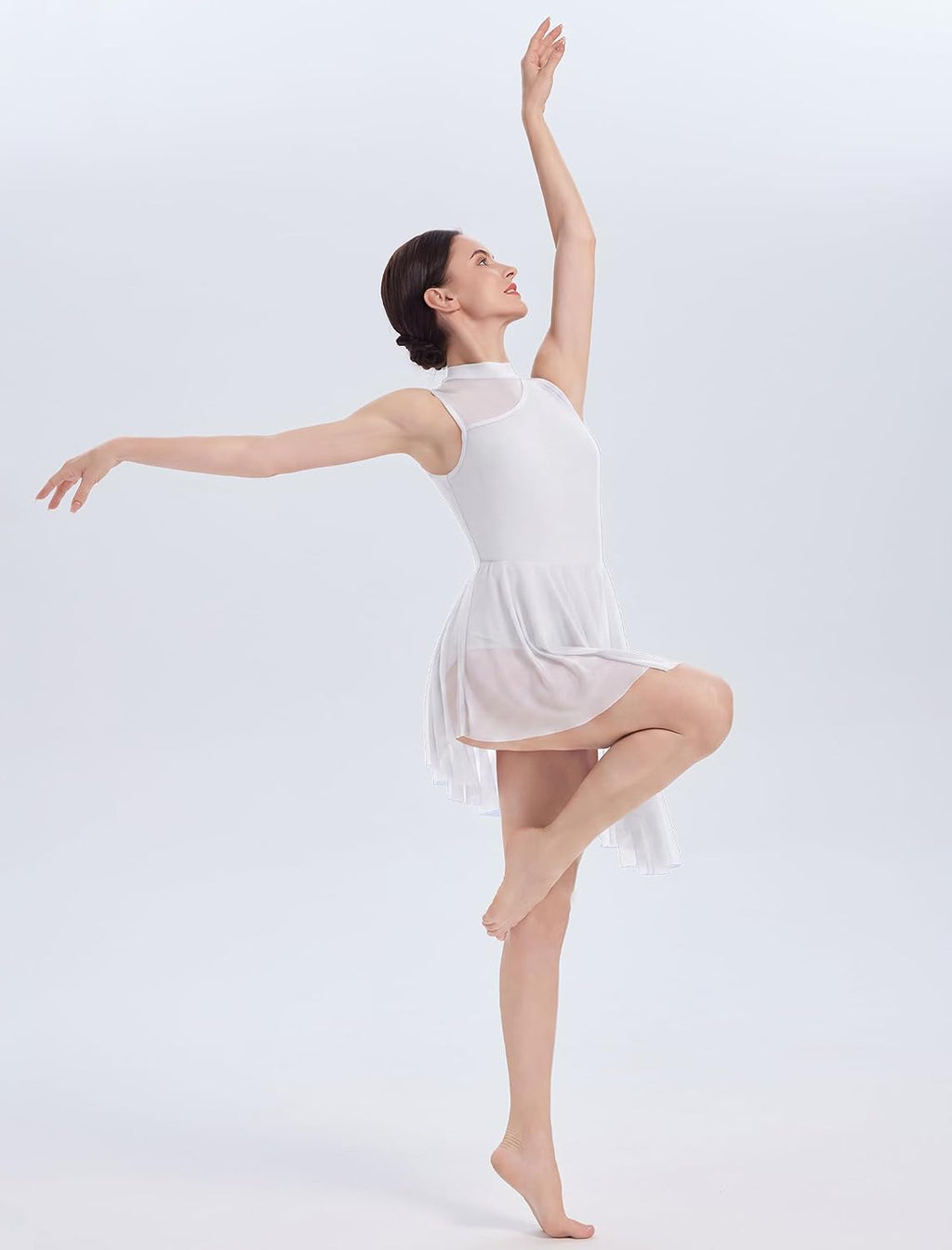 AFAVOM Vestido de baile lírico para mujer, disfraces de baile conte...
