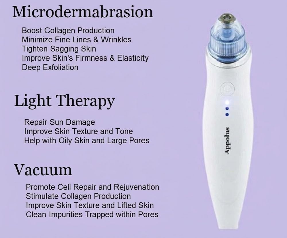 Máquina de microdermoabrasión Appolus Premium Diamond Microdermabra...