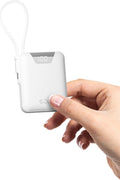 Gidues Mini cargador portátil, banco de energía ultracompacto de 10...