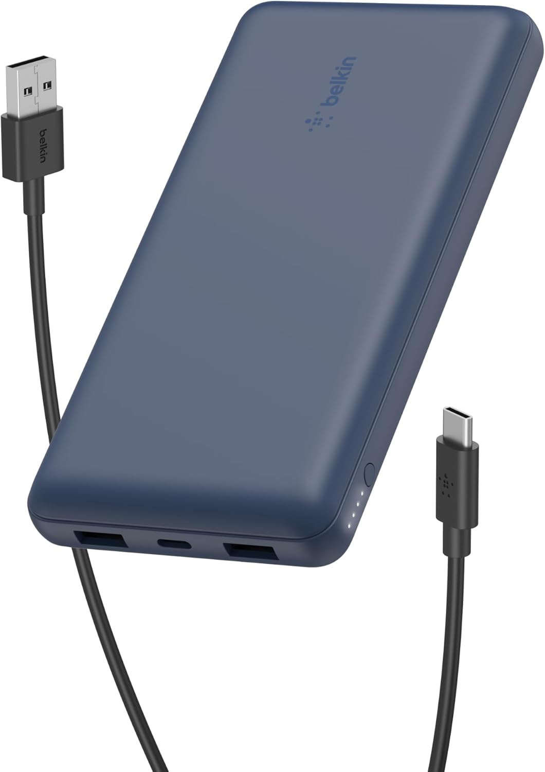 Cargador portátil Belkin, banco de energía USB C de 20000 mAh con 2...