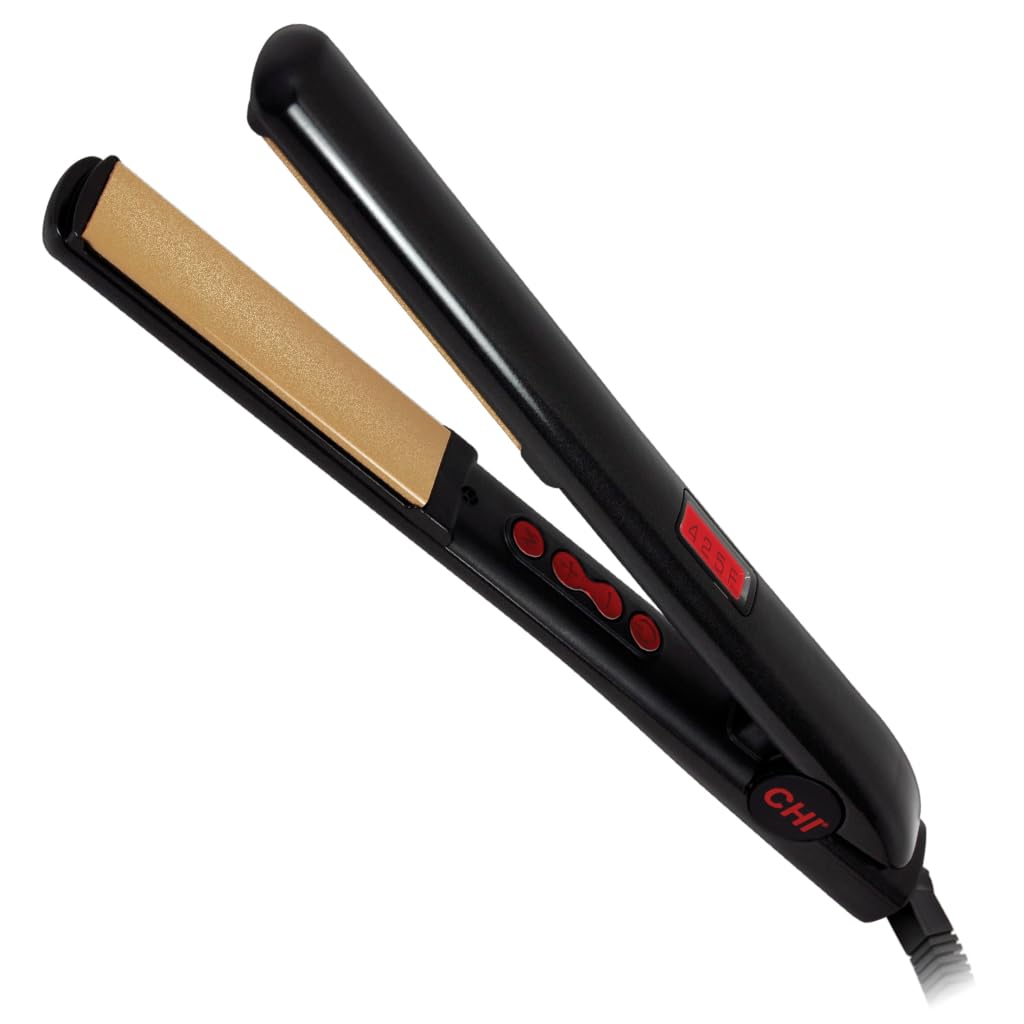 CHI Plancha plana digital G2, plancha alisadora para cabello suave...