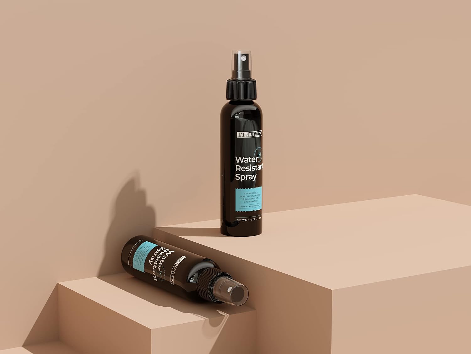 El spray para el cabello iIllusion (resistente al agua) te permite...