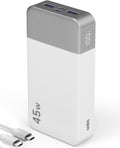 NOBIS Cargador portátil, banco de energía de 20000 mAh, carga rápid...