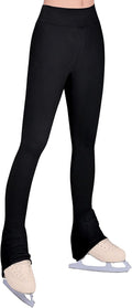 Nymphperi Pantalones de patinaje sobre hielo para niñas, leggings d...