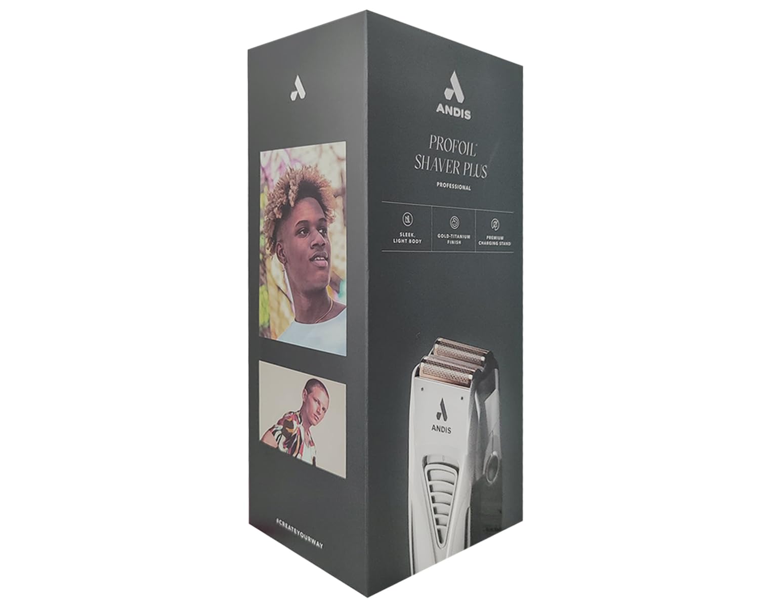 Andis TS-2 17255 Pro Foil - Afeitadora de lámina de litio y titanio...