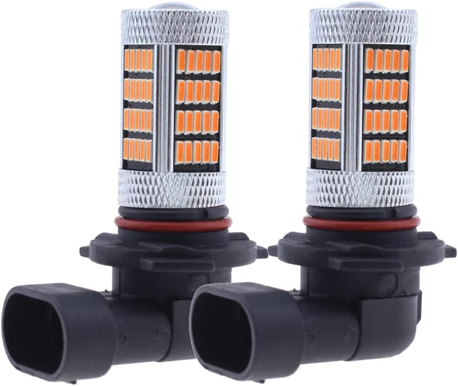 GLOFE Focos LED de alta potencia de 92 SMD 3000K amarillo ámbar 900...