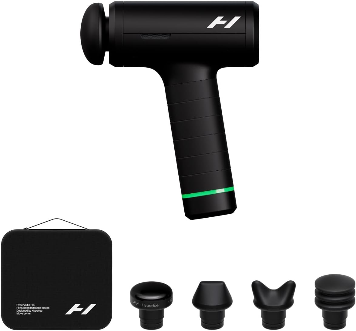 Hyperice Hypervolt 3 Pro - Pistola de masaje de percusión profesion...