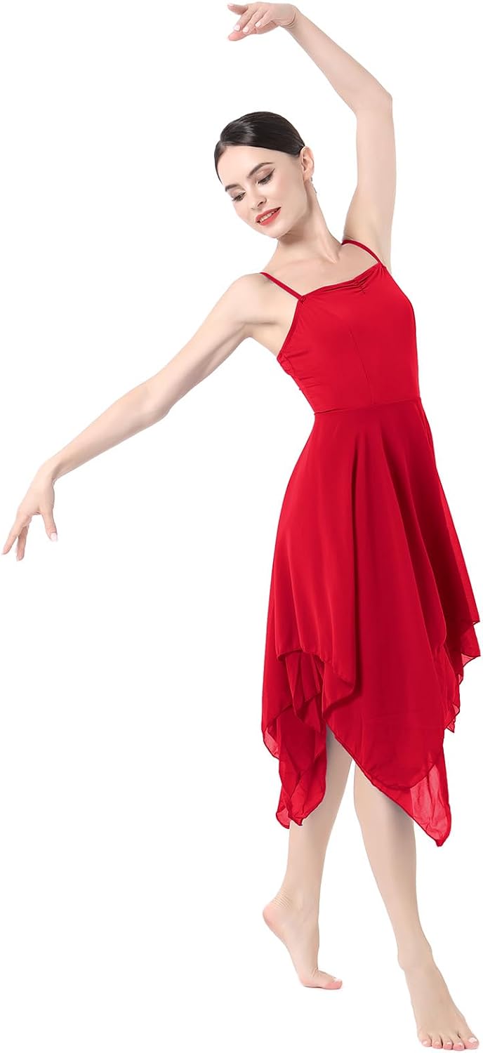 ODASDO Traje de Danza Lírica para Mujer Danza Moderna Contemporánea...