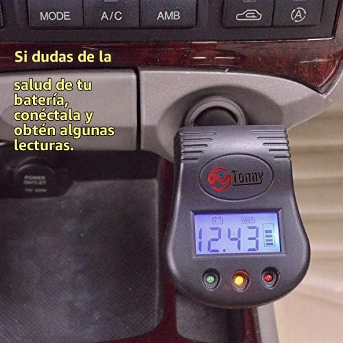 Probador de batería y sistema de carga de 12 V, prueba de estado de...