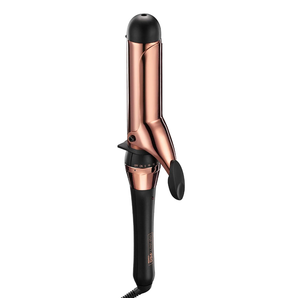 INFINITIPRO BY CONAIR Rizador de titanio de oro rosa de 1 1\/2 pulg...