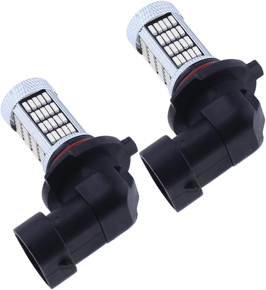 GLOFE Bombillas LED de alta potencia de 92 SMD rojas 9005 9006 9145...