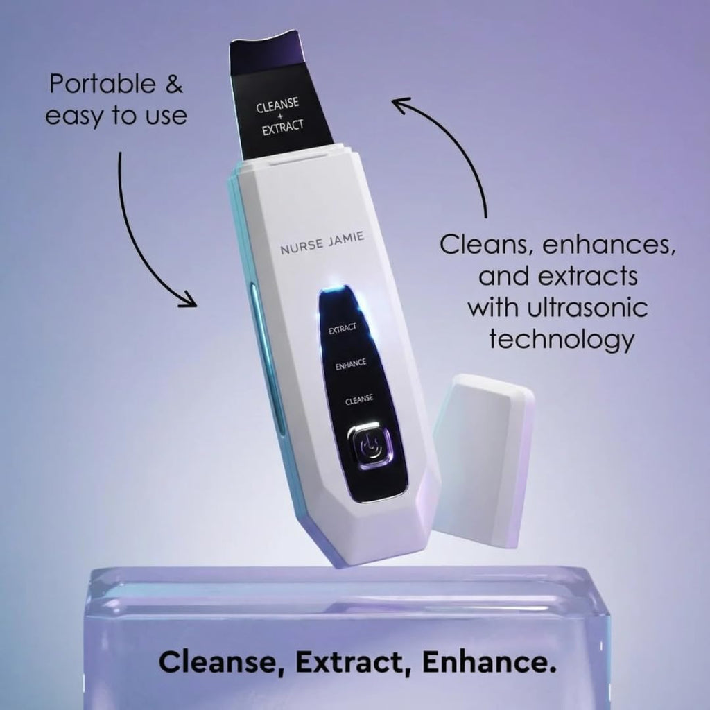Nurse Jamie Dermascrape 3 en 1 Sonic Beauty Tool - Limpia, extrae y...