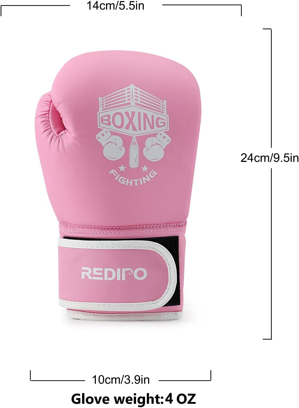 Redipo Guantes de Boxeo para Niños, Guantes de Entrenamiento de Esp...