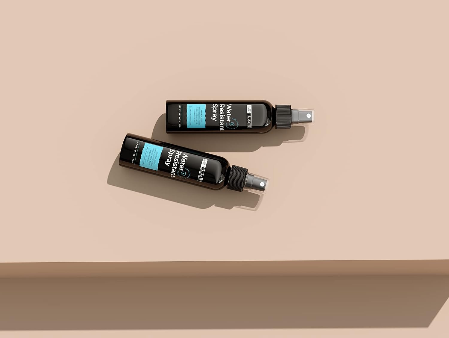 El spray para el cabello iIllusion (resistente al agua) te permite...