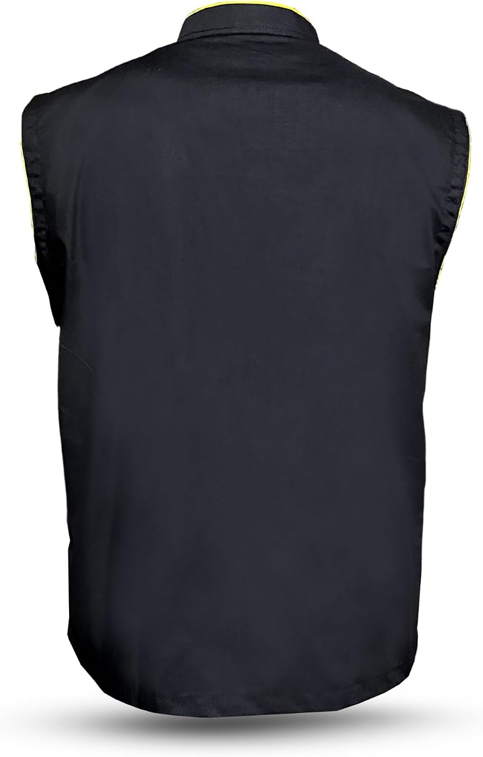 Barbero Profesional Nueva Camisa Chaqueta Hombre Negro Sin Mangas Y...