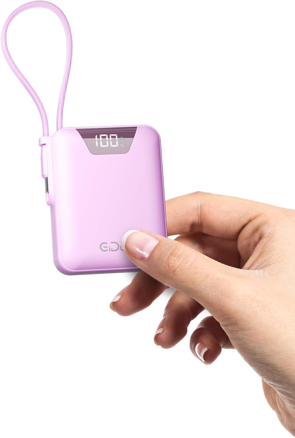 Gidues Mini Cargador Portátil, Banco de Energía Ultra-Compacto de 1...