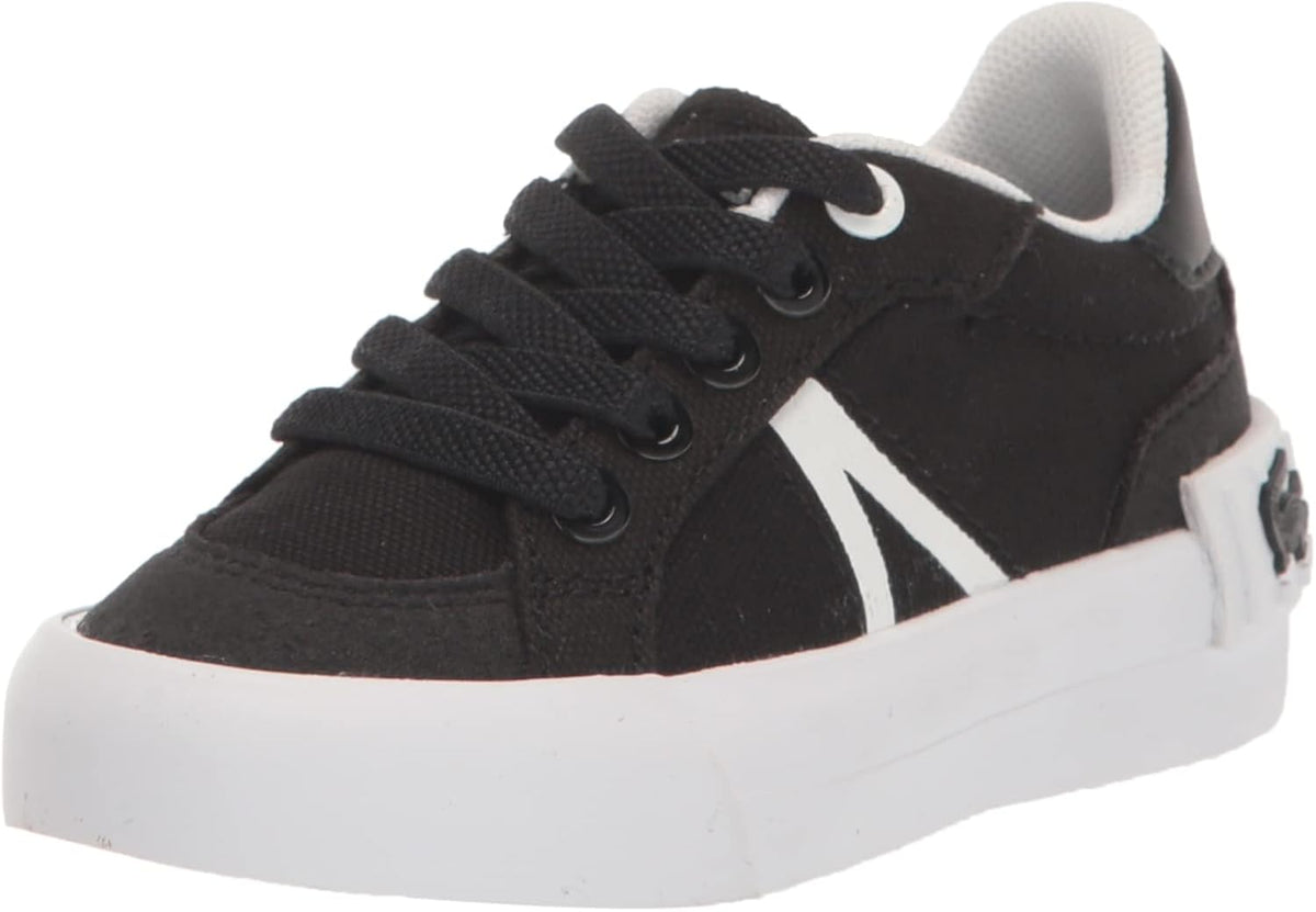 Lacoste Tenis unisex L004 para niños | Zapatos casuales