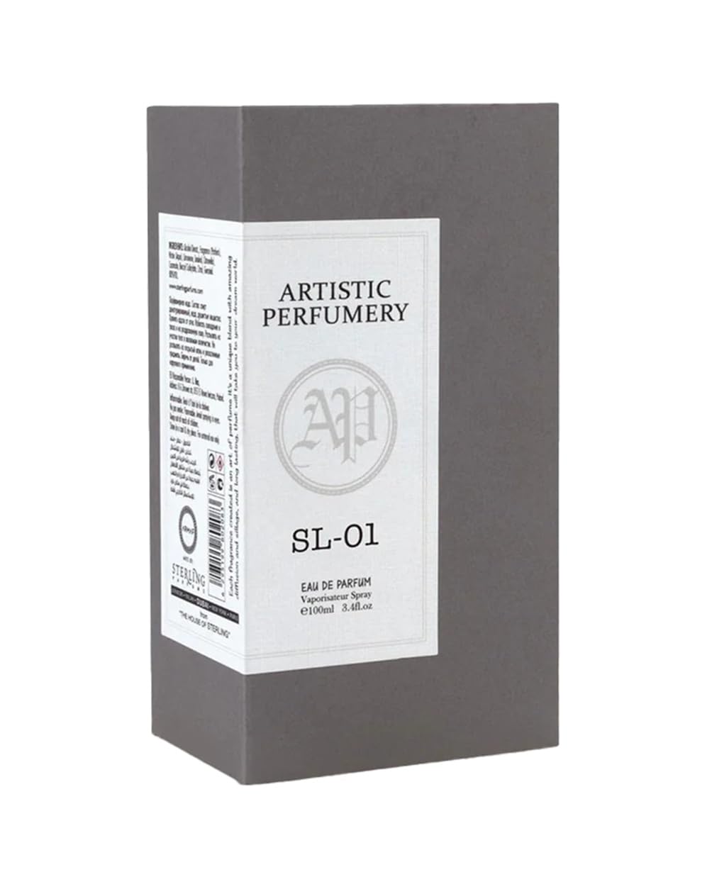 Armaf Artistic Perfumery SL-01 para hombre, cítricos, picantes, ama...