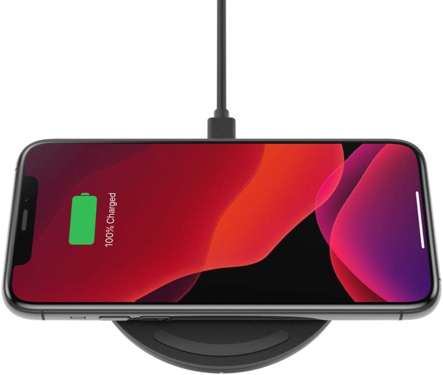Belkin Almohadilla de carga inalámbrica de carga rápida, almohadill...
