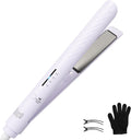Quico Plancha para el cabello, alisadora de cabello de viaje global...