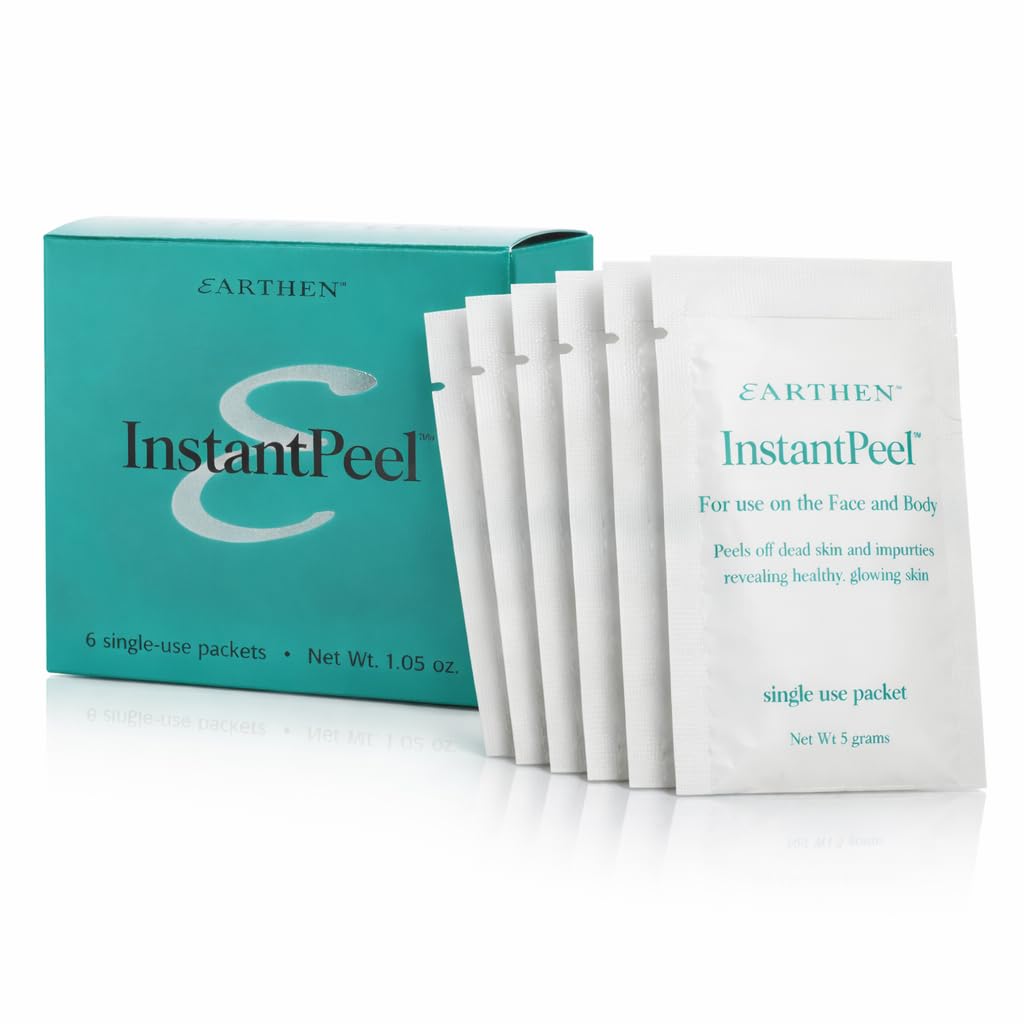 Earthen - Paquetes exfoliantes instantáneos \u2013 Exfoliante facia...
