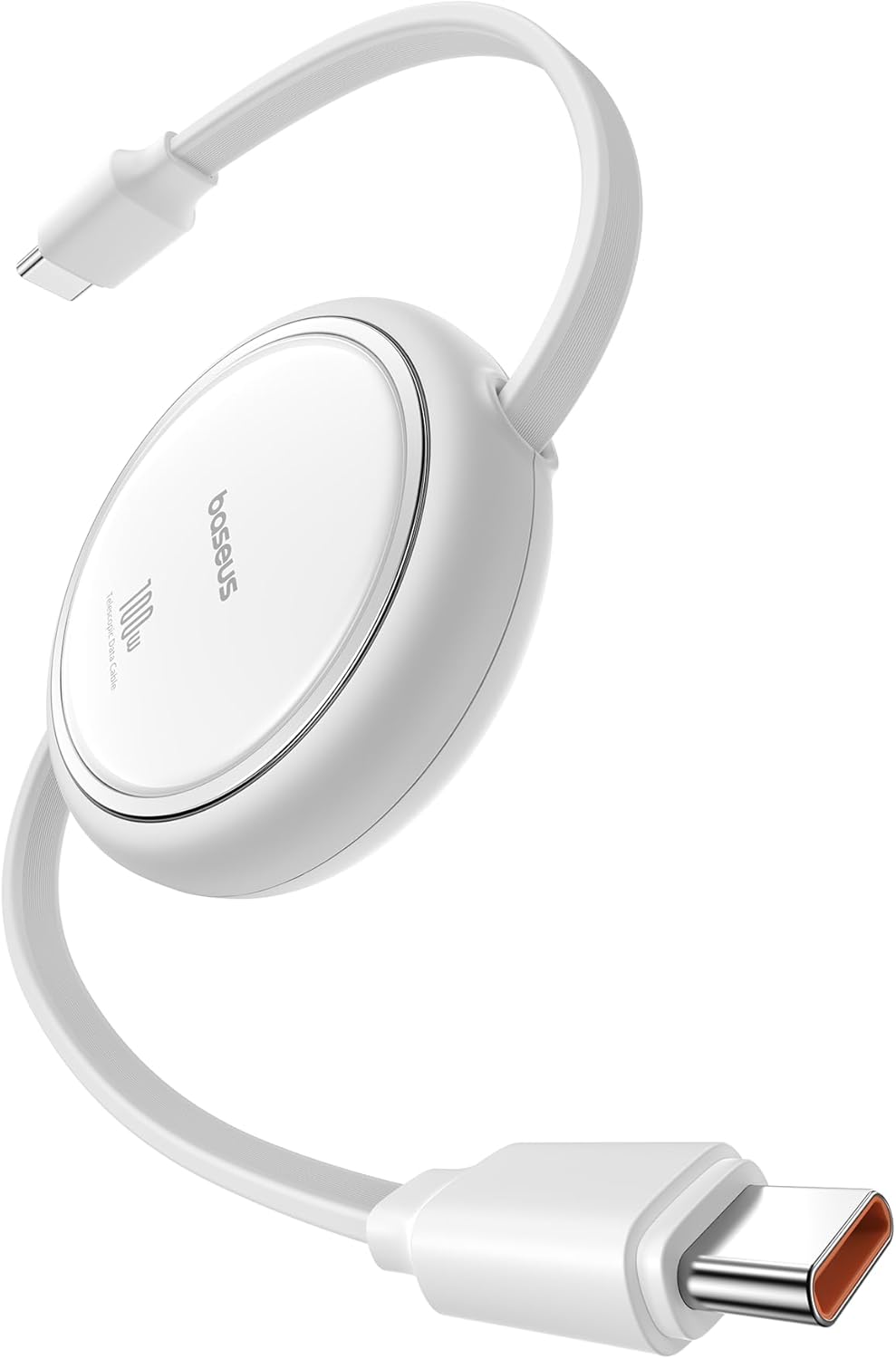 Baseus Cable USB C a USB C, Cable de Carga Rápida Retráctil USB C 5...