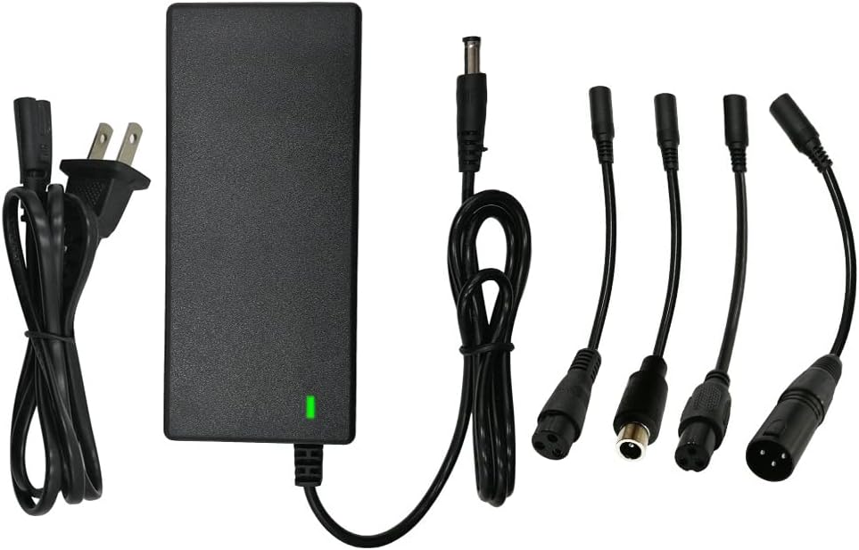 Cargador universal de 29.4V 2A 5 enchufes para batería de litio de...
