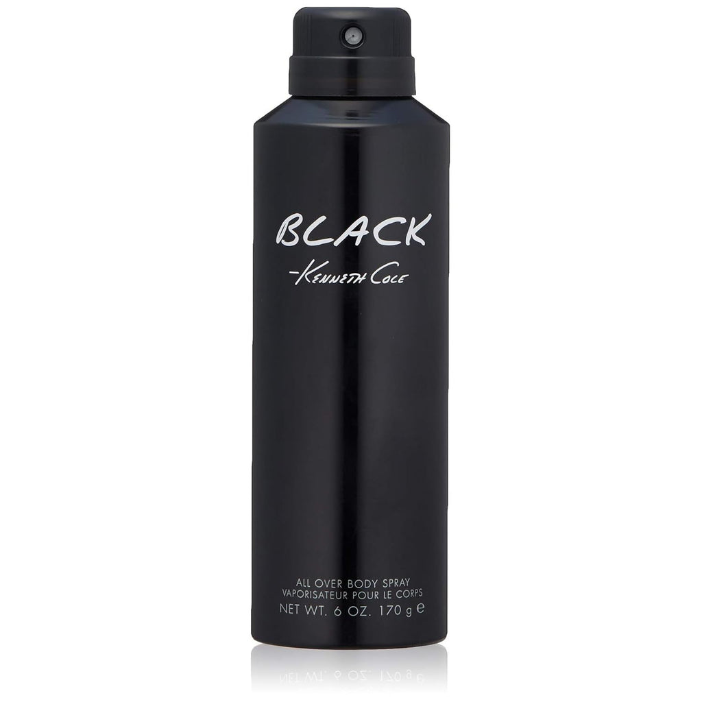 Kenneth Cole Black All Over Body Spray para hombres, fragancia arom...