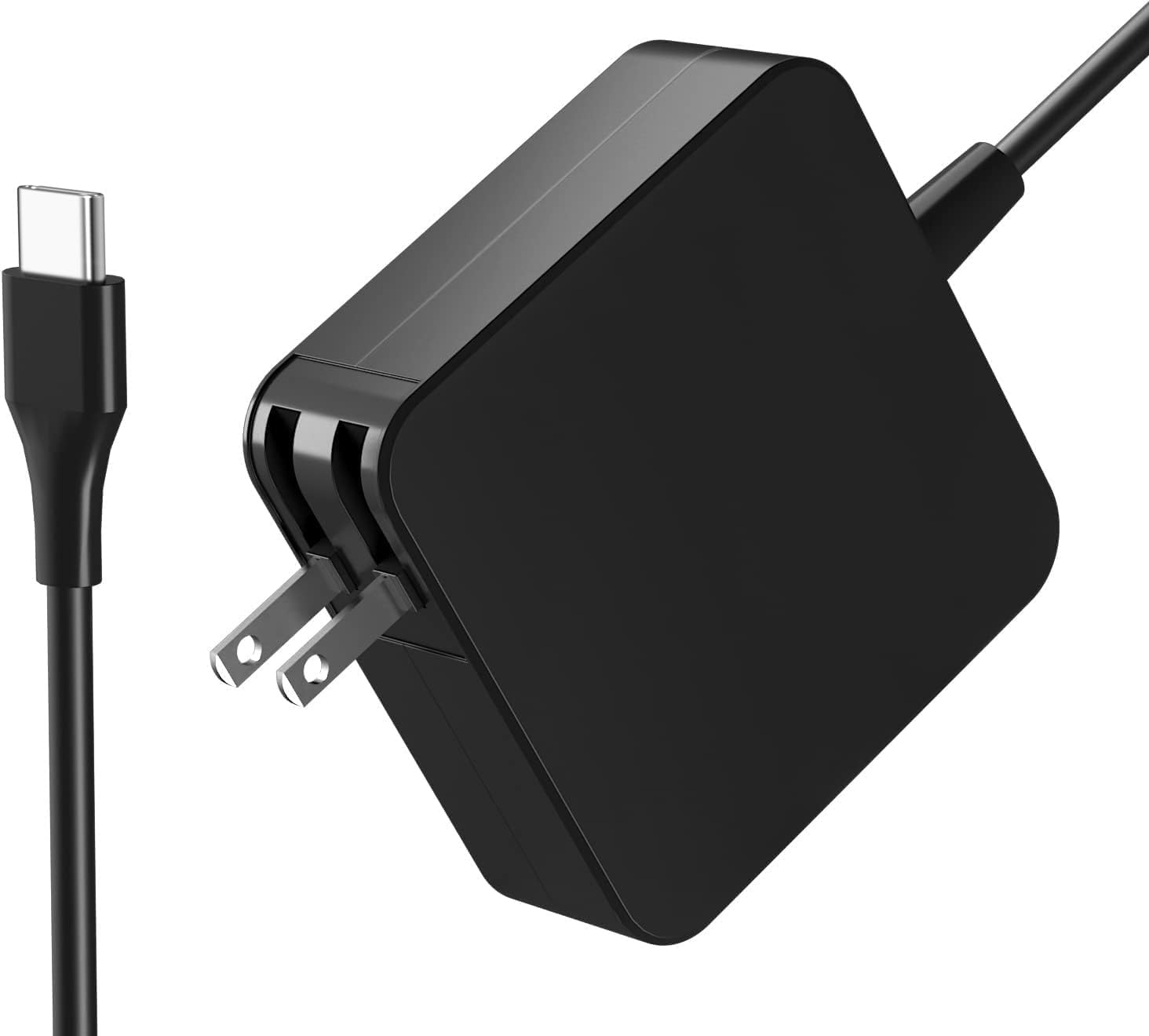 Adaptador de corriente USB C de 65 W, Fiattigear tipo C Power PD Ca...