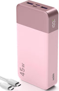 NOBIS Cargador portátil, banco de energía de 20000 mAh, carga rápid...