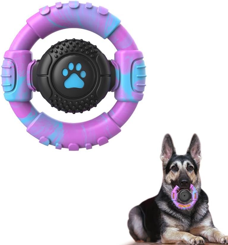 VRTOP Juguetes para perros para masticadores agresivos, razas grand...