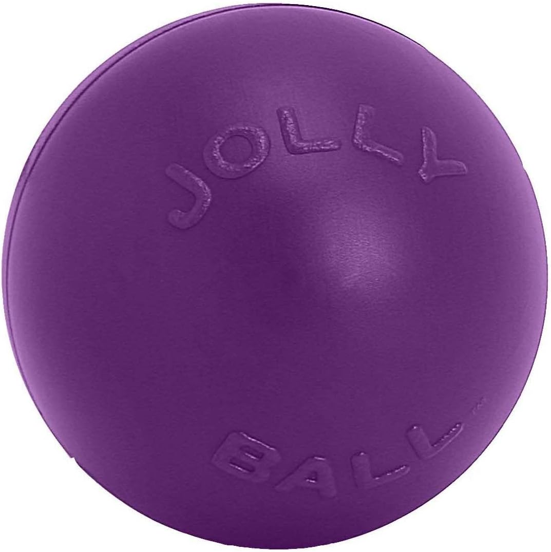 Juguete Jolly Pets Push-n-Play con pelota para perros, 4.5 pulgadas...