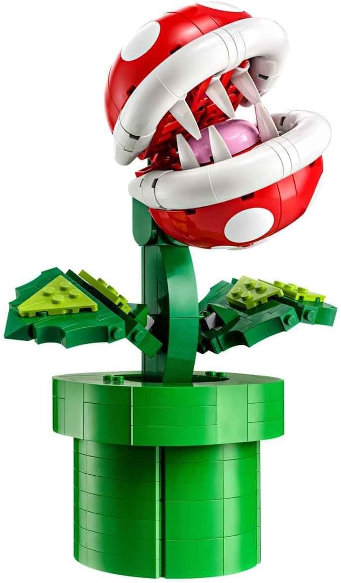 LEGO Super Mario - Juego de construcción de plantas de piraña para...